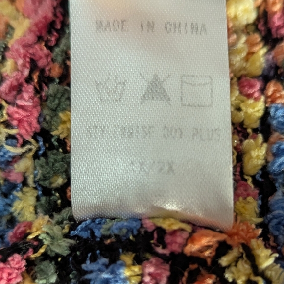 Multicolor Knit Cardigan - Picture 6 of 7